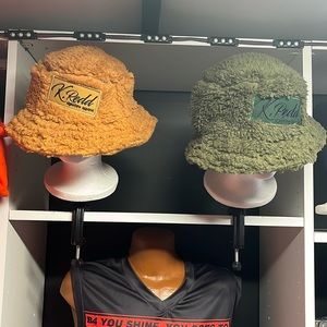 Kreddapparel signature Sherpa Bucket hats!